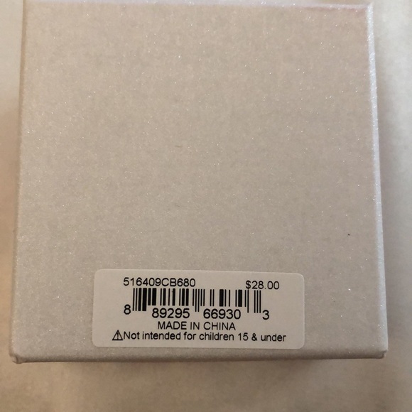 Betsey Johnson Gold Tone White Faux Pearl Snowman Drop Earrings Crystal NIB - Picture 11 of 12